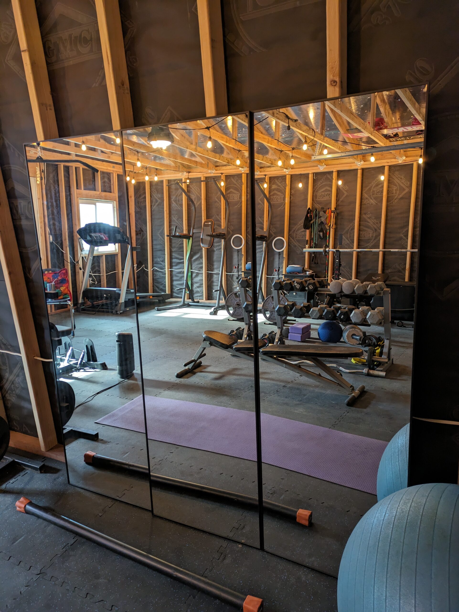 home gym mirrors